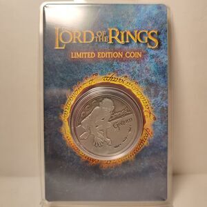 Lord Of The Rings Limited Edition Gollum Coin Official Collectible Badge Figure
